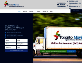 torontomovingcompanies.net screenshot