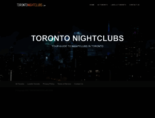 torontonightclubs.com screenshot