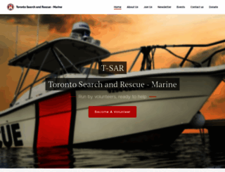 torontosearchandrescue.com screenshot