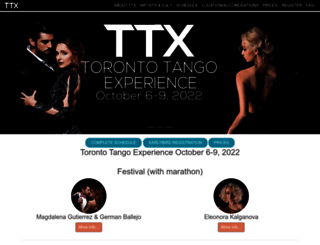 torontotangoexperience.com screenshot