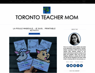 torontoteachermom.com screenshot