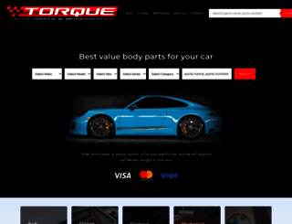 torqueautoparts.com.au screenshot