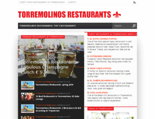 torremolinosrestaurants.com screenshot