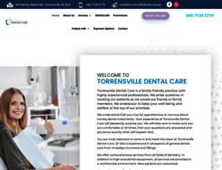 torrensvilledental.com.au screenshot