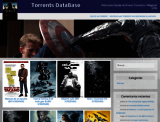 torrentdatabase.org screenshot