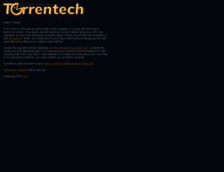 torrentech.org screenshot