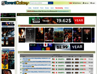 torrentgalaxy.mx screenshot