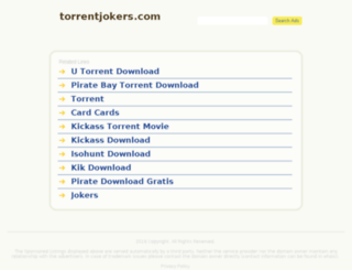 torrentjokers.com screenshot