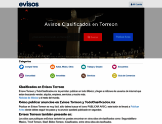 torreon.evisos.com.mx screenshot