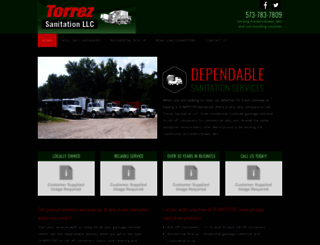 torrezsanitation.com screenshot