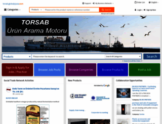 torsab.globalpiyasa.com screenshot