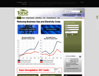 torse.co.uk screenshot
