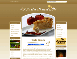 torta-di-mele.it screenshot