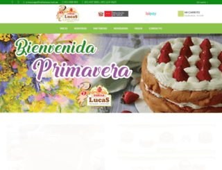 tortaslucas.com.pe screenshot