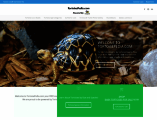 tortoisepedia.com screenshot