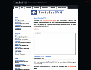 tortoisesvn.net screenshot