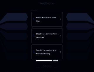 tosanltd.com screenshot