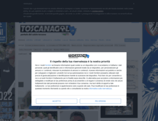 toscanagol.it screenshot
