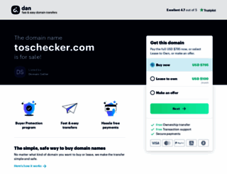 toschecker.com screenshot