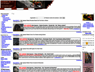 toscoclimb.it screenshot