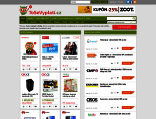 tosevyplati.cz screenshot