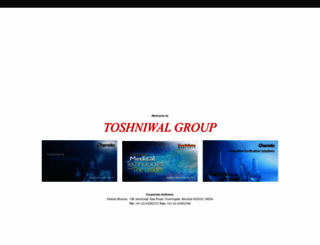 toshniwal.com screenshot