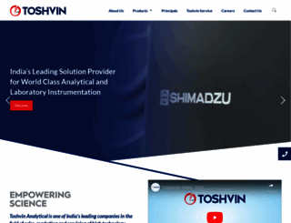 toshvin.com screenshot