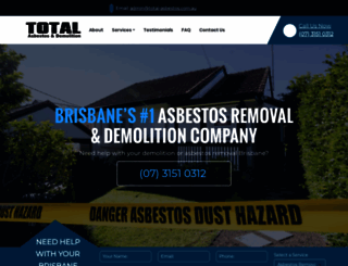 total-asbestos.com.au screenshot