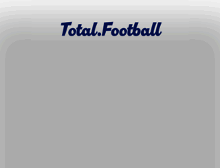 total-football.org screenshot