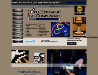 total-hydraulic-seal-components.com screenshot