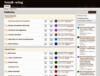 totalbowling.com.au screenshot