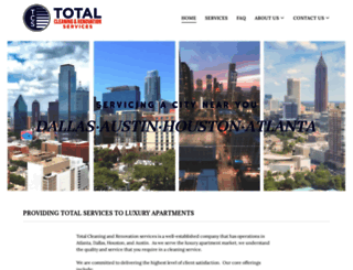 totalcleaningservices.com screenshot
