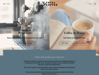 totalcoffee.com.au screenshot