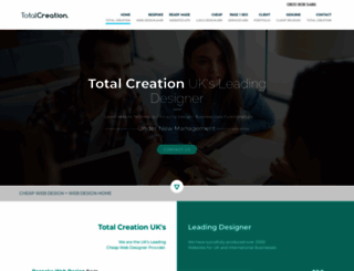 totalcreation.co.uk screenshot