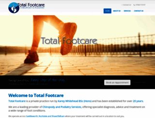 totalfootcare.co.uk screenshot