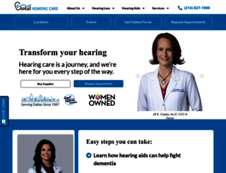 totalhearingcare.com screenshot