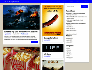 totalhollywoods.com screenshot