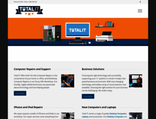 totalitfernyhills.com.au screenshot