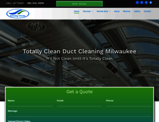 totallycleanservices.com screenshot