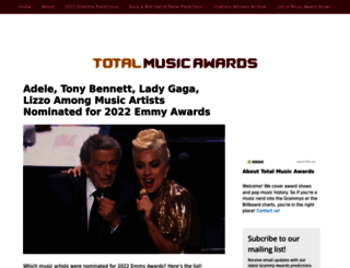 totalmusicawards.com screenshot