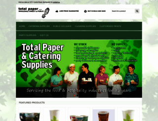 totalpaper.com.au screenshot