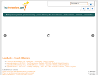 totalprofessions.com screenshot