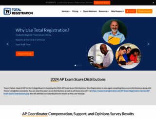 totalregistration.net screenshot