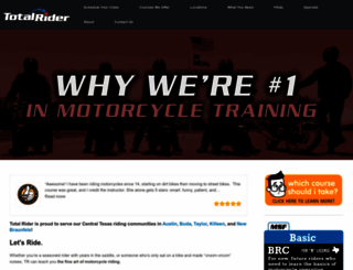totalrider.com screenshot
