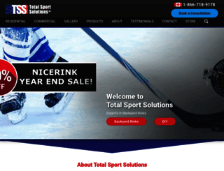 totalsportsolutions.ca screenshot