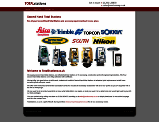totalstations.co.uk screenshot