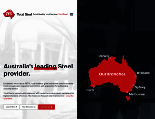 totalsteel.com.au screenshot