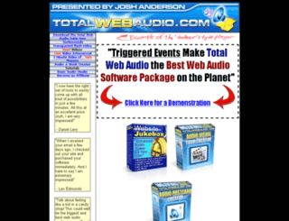 totalwebaudio.com screenshot