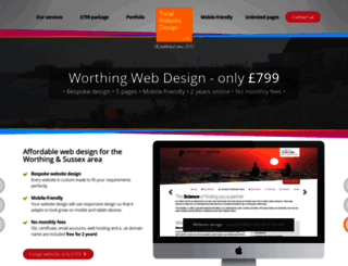totalwebsitedesign.co.uk screenshot