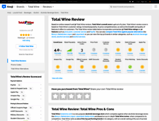 totalwine.knoji.com screenshot